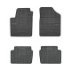 Car rubber floor mats black HYUNDAI i10 (2007-2014) NEGRO