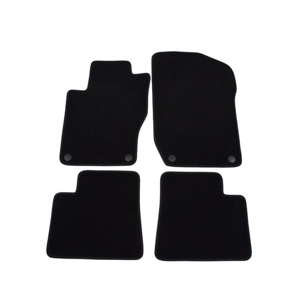 Car textile mats black MB GL-class X164 (2006-2012) LUXUS