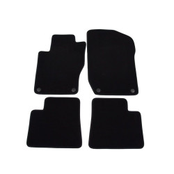 Alfombrillas textiles negras para coche MB Clase GL X164 (2006-2012) LUXUS
