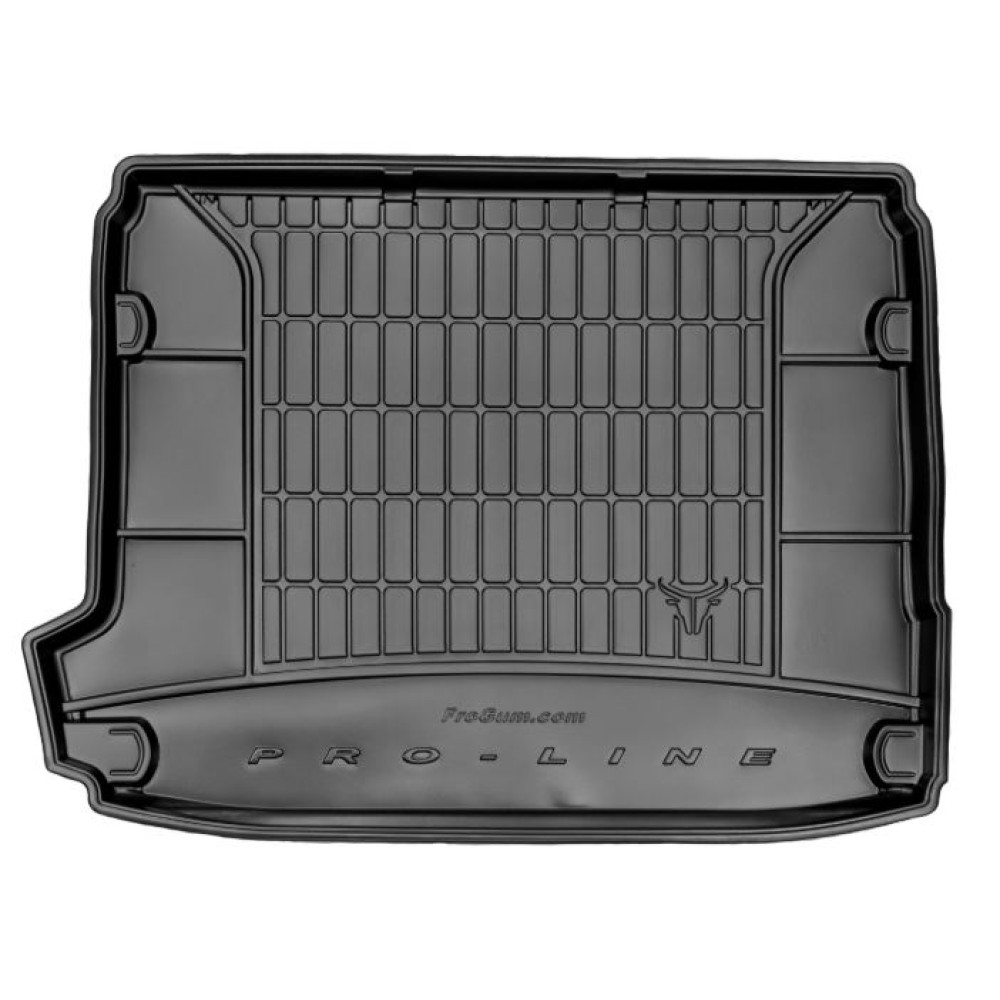 Car rubber trunk mat CITROEN C4 II HB (2010-...) FROGUM