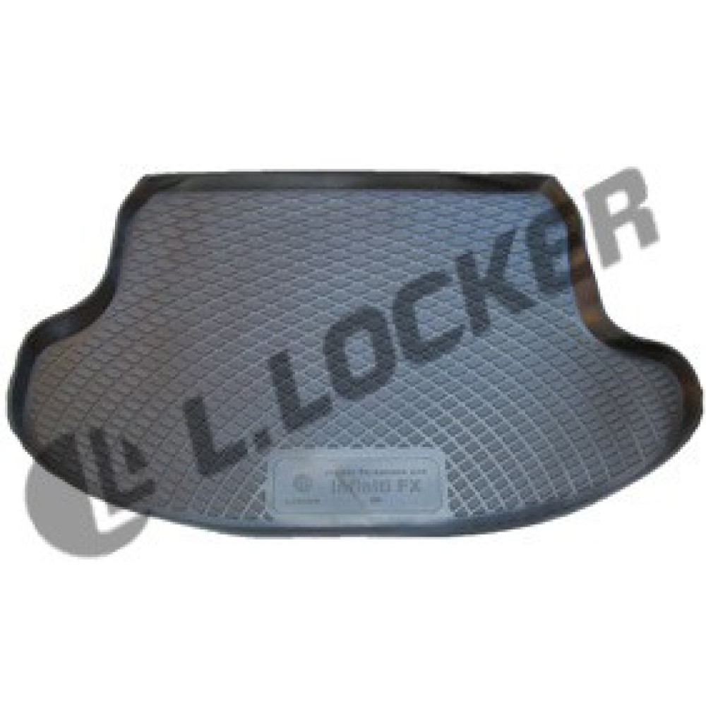 Car rubber trunk mat INFINITI FX (2008-2013) LOCKER