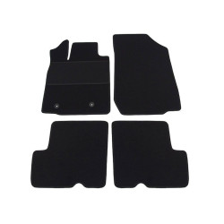 Car textile mats black DACIA DUSTER (2010-2013) ELEGANT