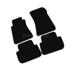 Car textile mats black MB CLK-class W209 (2003-2008) ECONOMIC