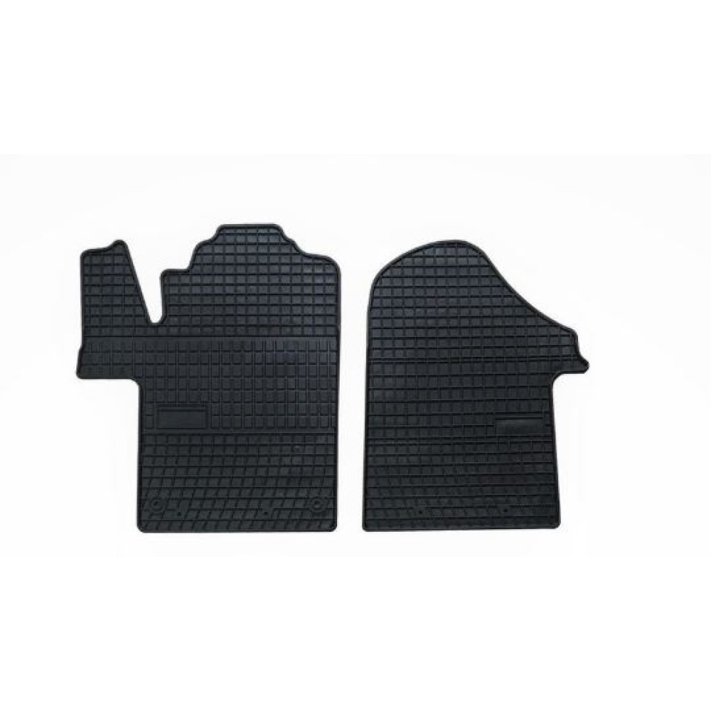 Car rubber floor mats black MB VITO/V-class W447 (2014-....) NEGRO
