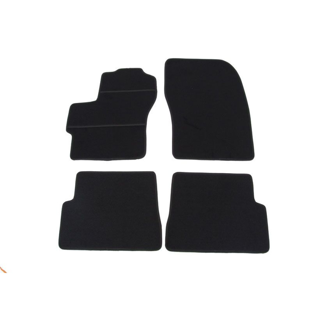 Car textile mats black MAZDA 3 (2003-2009) ELEGANT