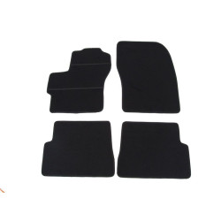 Alfombrillas textiles negras para coche MAZDA 3 (2003-2009) ELEGANT