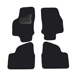 Alfombrillas textiles negras para coche OPEL ASTRA G (1998-2003) ECONÓMICAS