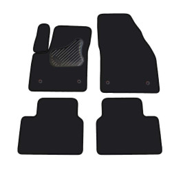 Alfombrillas textiles negras para coche OPEL MERIVA B (2010-...) ECONÓMICAS