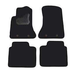 Alfombrillas textiles negras para coche OPEL OMEGA B (1994-2003) ECONÓMICAS