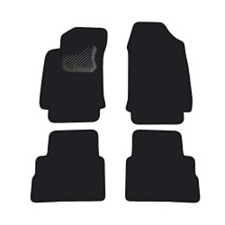Alfombrillas textiles negras para coche OPEL VECTRA C (2002-2008) ECONÓMICAS