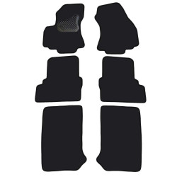 Alfombrillas textiles negras para coche OPEL ZAFIRA A (7s.)(1999-2005) ECONÓMICAS