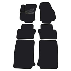 Alfombrillas textiles negras para coche OPEL ZAFIRA B (7v.)(2005-2012) ECONÓMICAS
