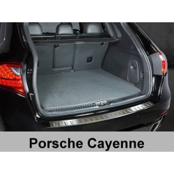Almohadilla de parachoques trasera cromada PORSCHE CAYENNE (2010-...) 2/35180
