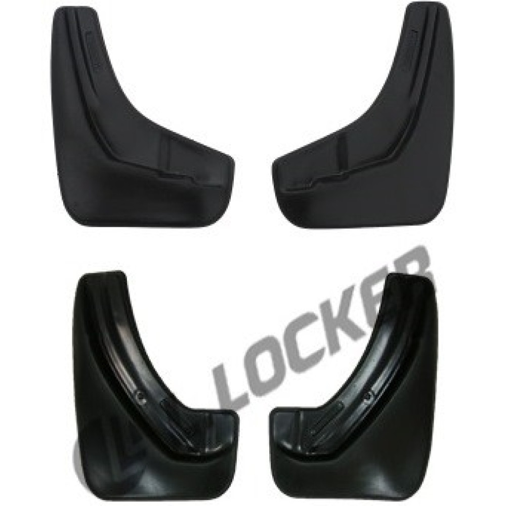 Car mud flaps front and rear RENAULT FLUENCE (2010-...)