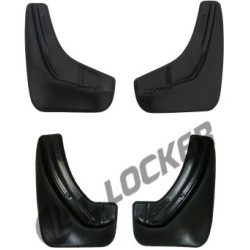 Car mud flaps front and rear RENAULT FLUENCE (2010-...)