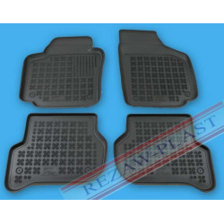 Car rubber floor mats black SKODA YETI (2009-...)  200106