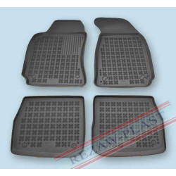 Car rubber floor mats black SKODA SUPERB I (2001-2008)  200207
