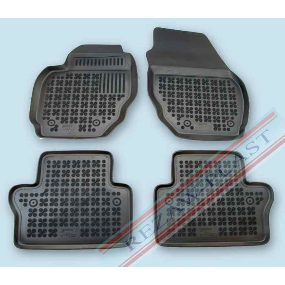 Car rubber floor mats black VOLVO V70 III (2007-...)  200406