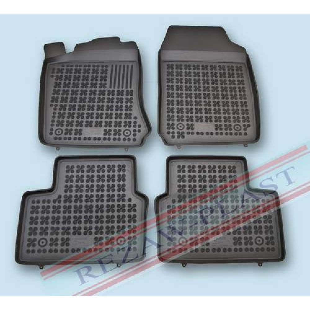 Car rubber floor mats black OPEL VECTRA B (1995-2002)  200503