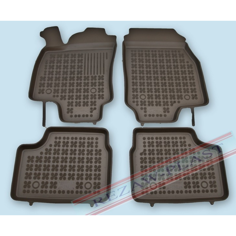 Car rubber floor mats black OPEL ASTRA G (1998-2003)  200505