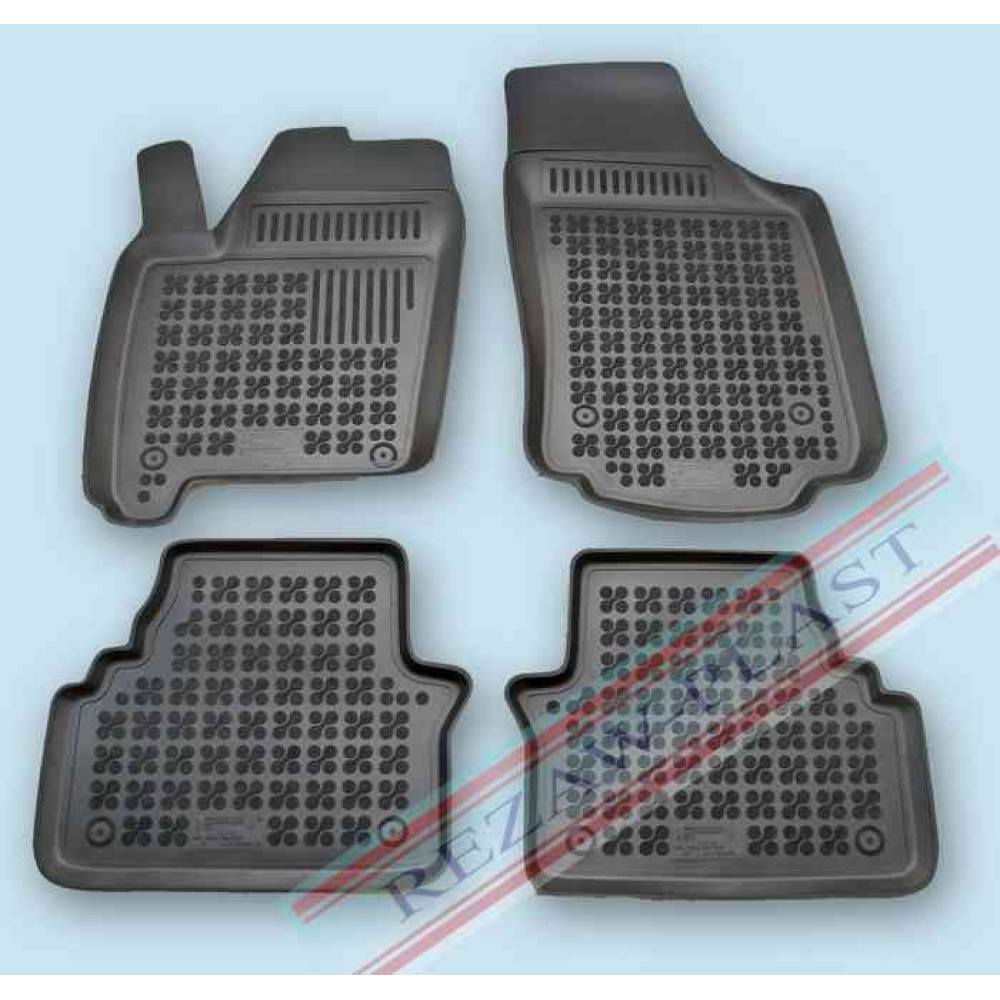Car rubber floor mats black OPEL MERIVA A (2003-2010)  200509