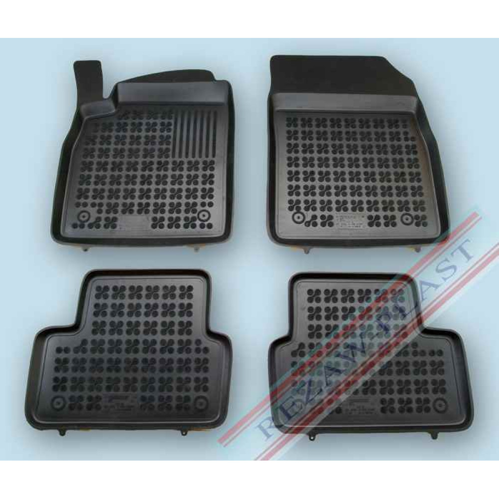 Alfombrillas de goma negras para OPEL ASTRA J (2009-...) 200510