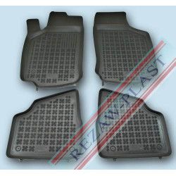 Car rubber floor mats black OPEL CORSA C (2000-2006) 200514