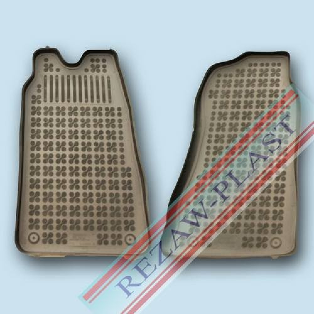 Car rubber floor mats black FORD TRANSIT V (2000-2006)  200613