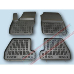 Car rubber floor mats black FORD FOCUS III (2011-2015)  200614