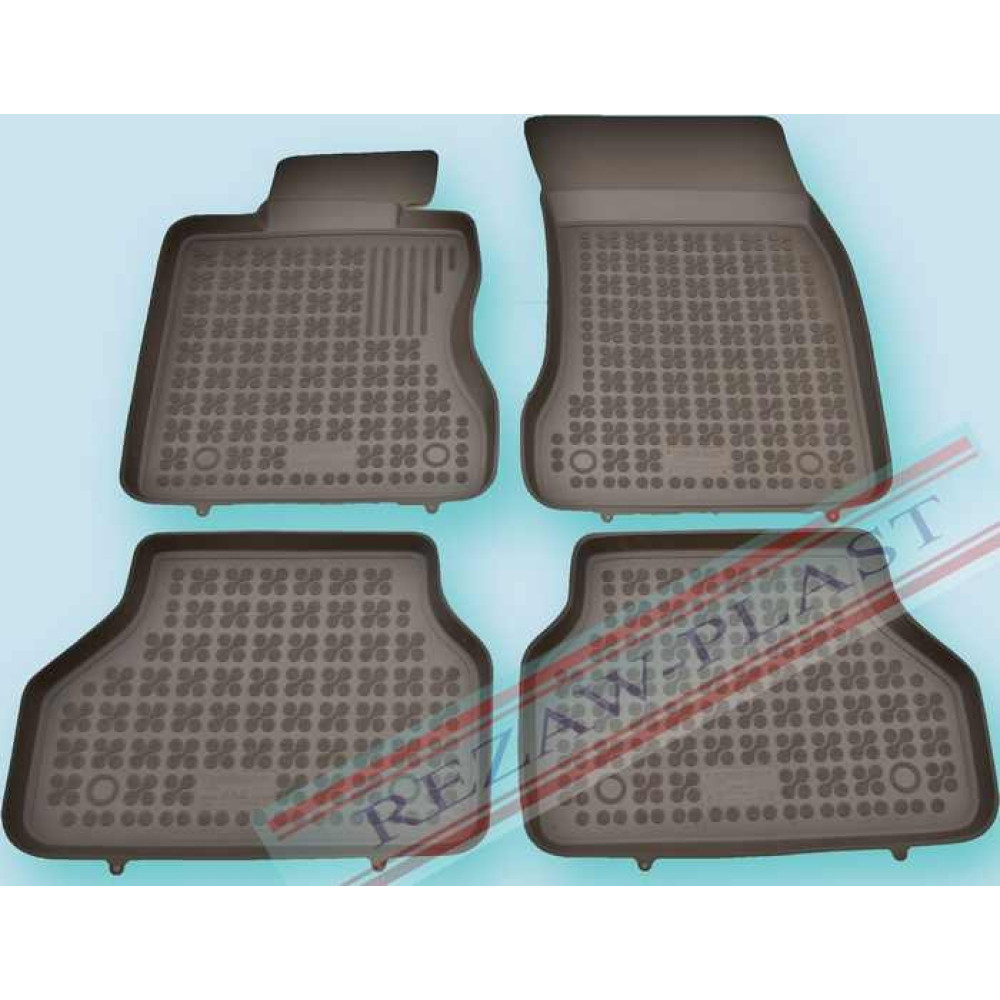 Car rubber floor mats black BMW 5 E60/E61 (2003-2009)  200703