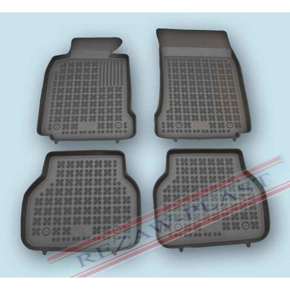 Car rubber floor mats black BMW 5 E39 (1996-2003)  200704