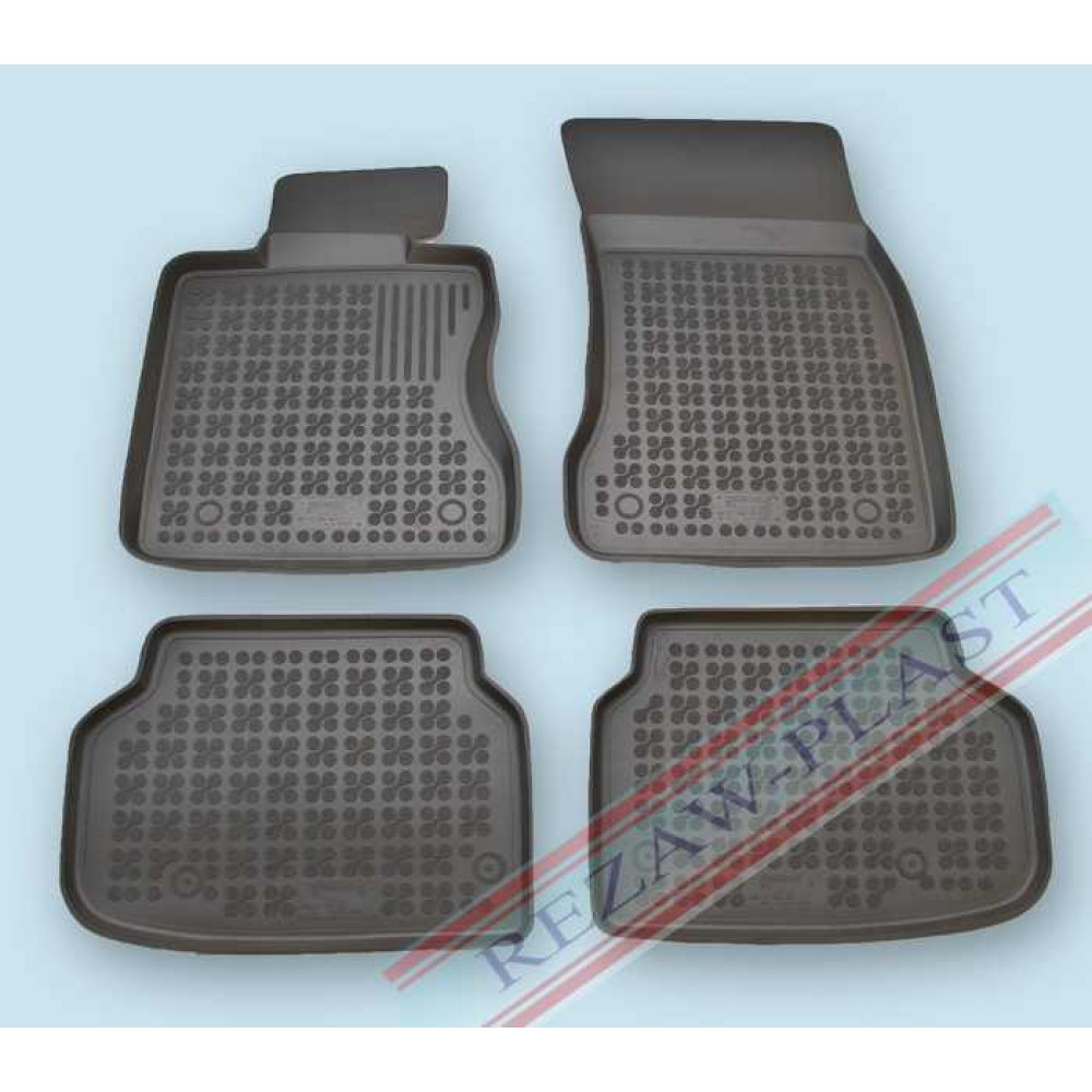 Car rubber floor mats black BMW 7 F01 (2007-2013)  200707