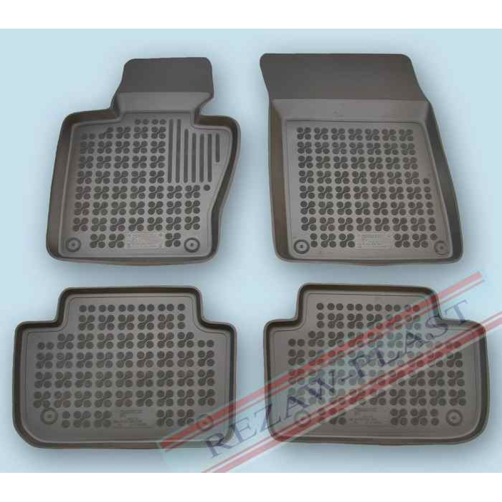 Car rubber floor mats black BMW X3 E83 (2004-2010)  200708