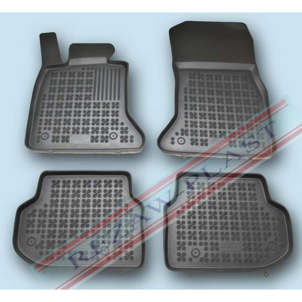 Car rubber floor mats black BMW 5 F10/F11 (2010-2014)  200713