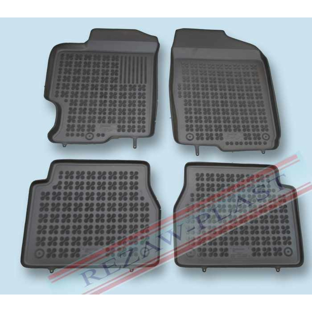 Car rubber floor mats black MAZDA 6 (2002-2012) 200801