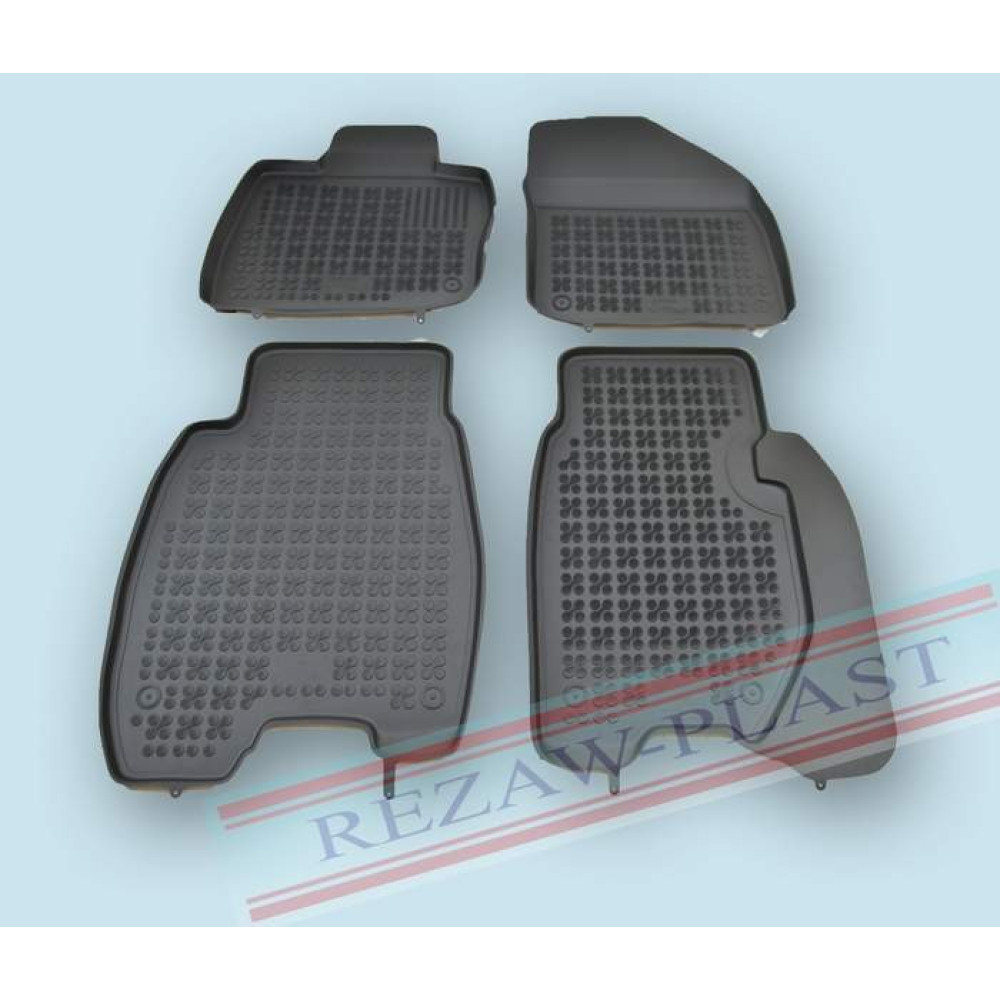 Car rubber floor mats black HONDA CIVIC HB (2006-2011) 200902