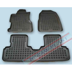 Car rubber floor mats black HONDA CIVIC HB (2001-2005)  (3d.) 200905