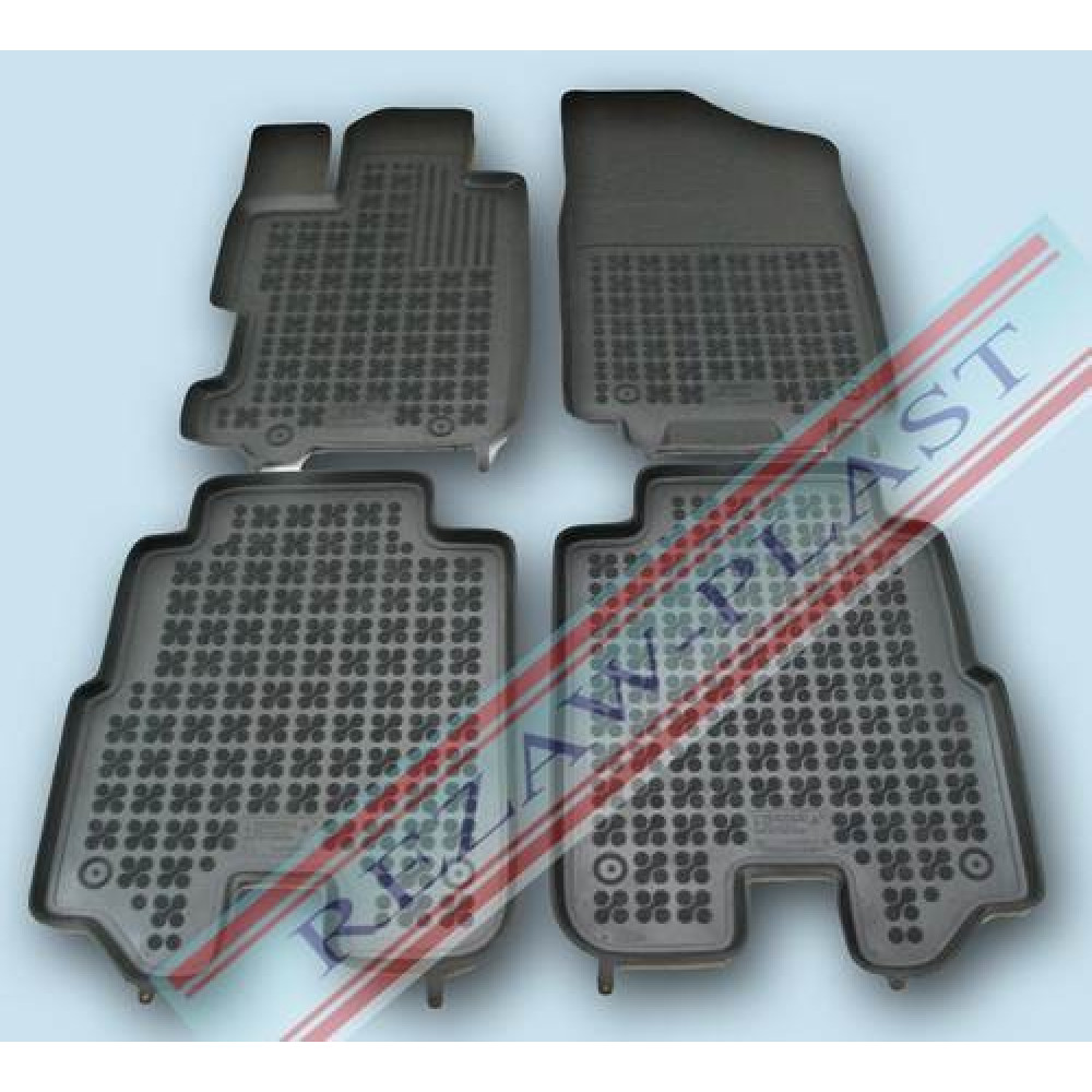 Car rubber floor mats black HONDA FR-V I (2004-2009)  200914