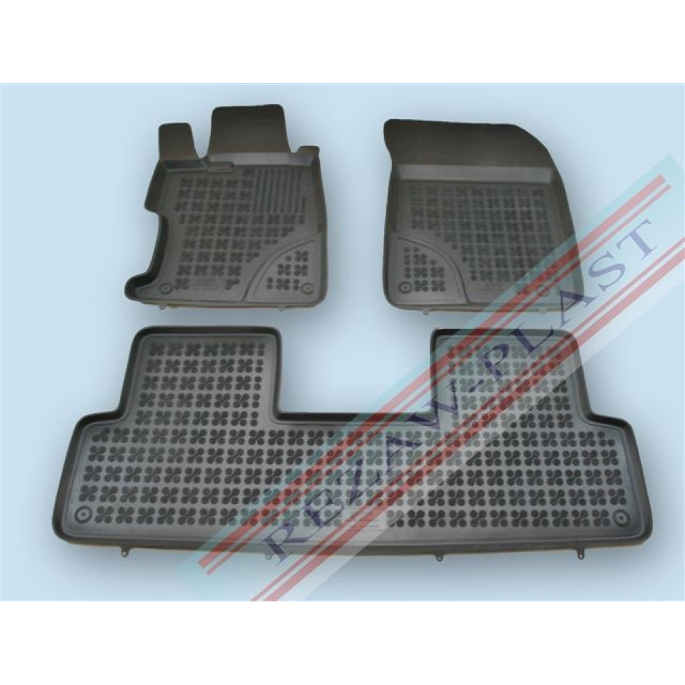 Car rubber floor mats black HONDA CIVIC Sedan (2012-...)  200915