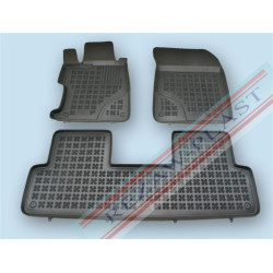 Alfombrillas de goma negras para coche HONDA CIVIC Sedán (2012-...) 200915