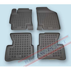 Alfombrillas de goma negras para KIA RIO II (2005-2011) 201002