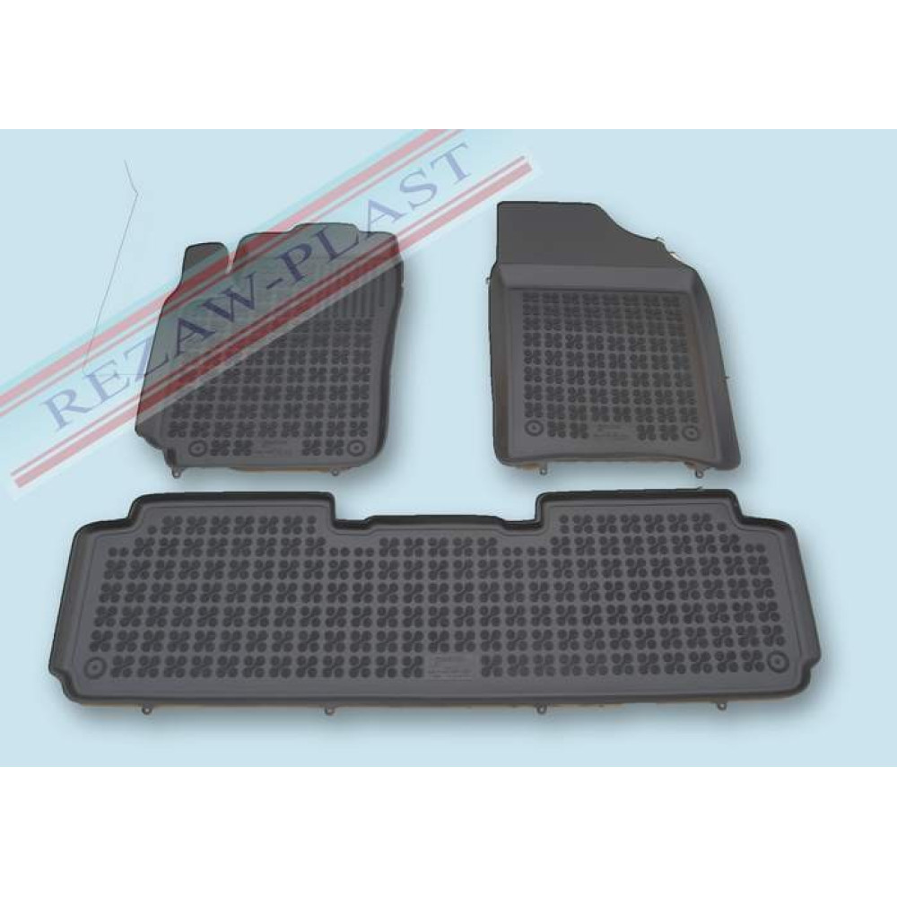 Car rubber floor mats black CITROEN XSARA PICASSO (2000-2010)  201204