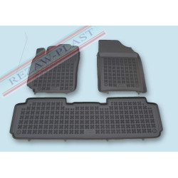 Car rubber floor mats black CITROEN XSARA PICASSO (2000-2010)  201204