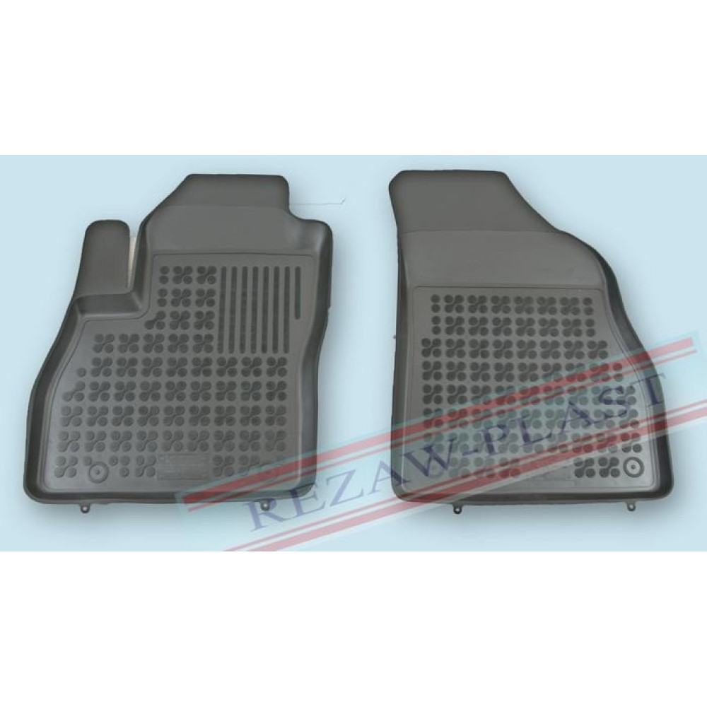 Car rubber floor mats black CITROEN NEMO CARGO (2007-...) 201209P