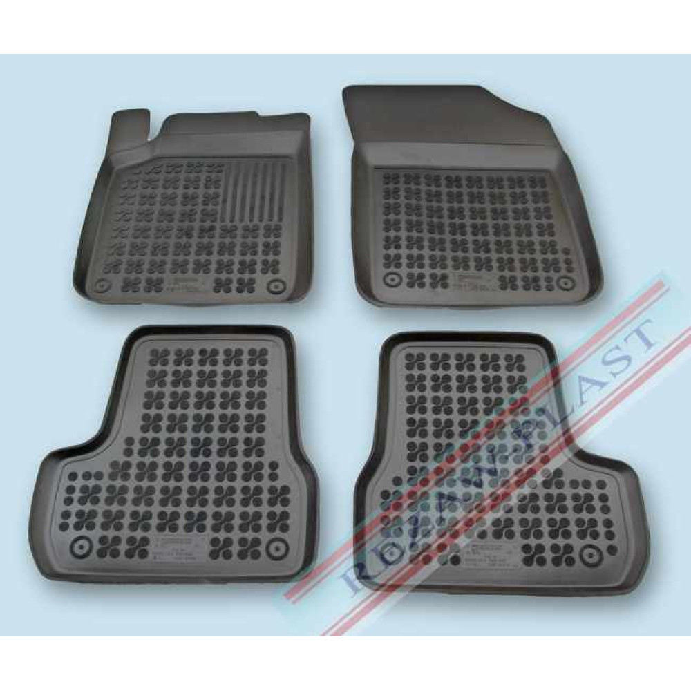 Car rubber floor mats black CITROEN C3 II (2009-...)  201213