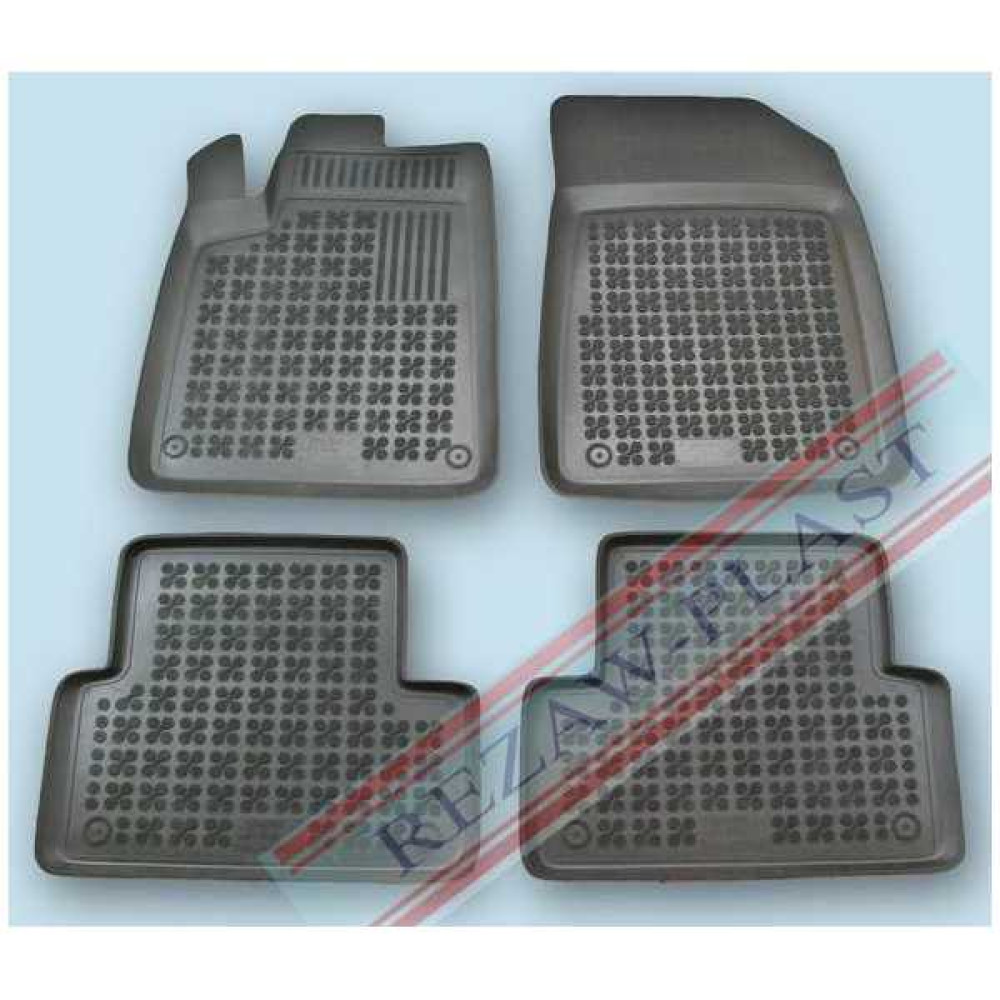 Car rubber floor mats black CITROEN C5 (2001-2008)  201214