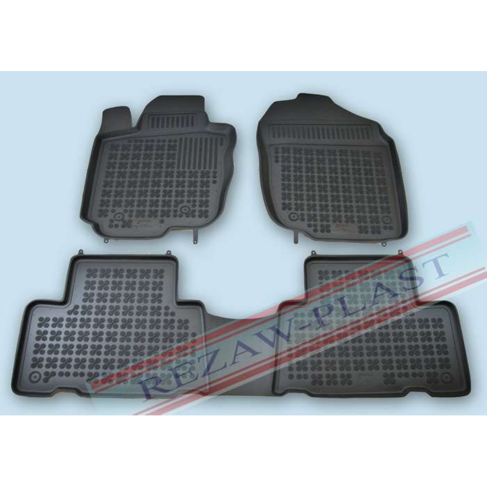 Car rubber floor mats black TOYOTA RAV4 (2006-2012) 201406