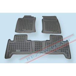 Car rubber floor mats black TOYOTA LAND CRUISER 120 (2002-...) 201410