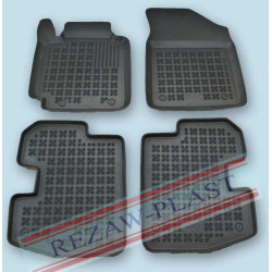 Car rubber floor mats black TOYOTA YARIS I (1998-2005) (3d.) 201417