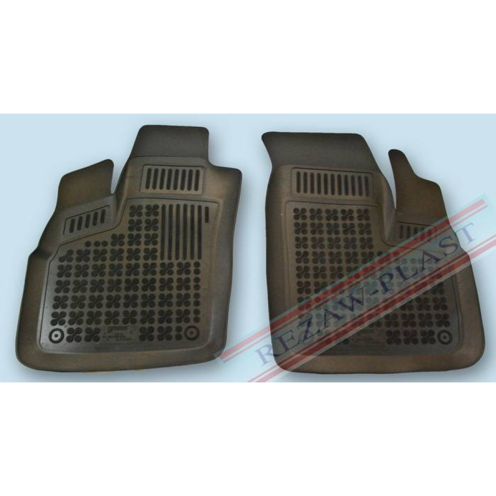 Car rubber floor mats black FIAT DOBLO (2006-2009)  201509